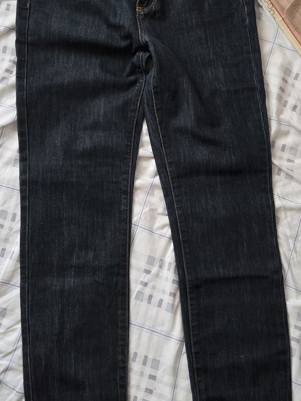 Women's Slim Straight Jeans in Dark Blue